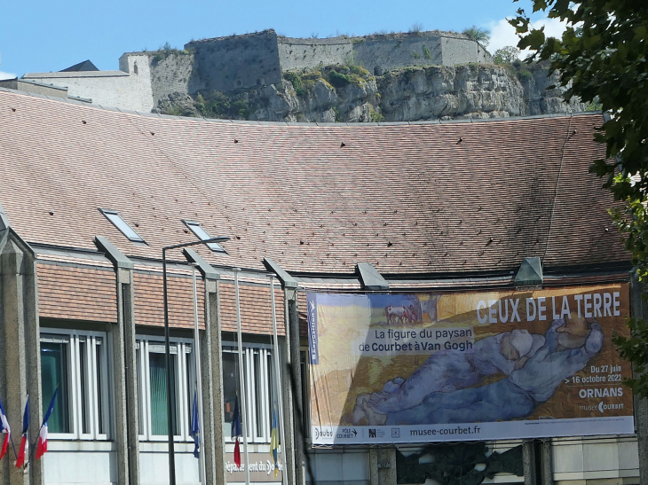 La Citadelle vue de la ville - Besançon