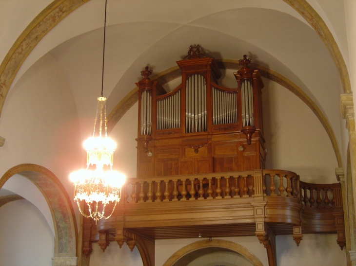 Orgue classé de J.F. Callinet installé en 1878 restauré en 1993 - Nods
