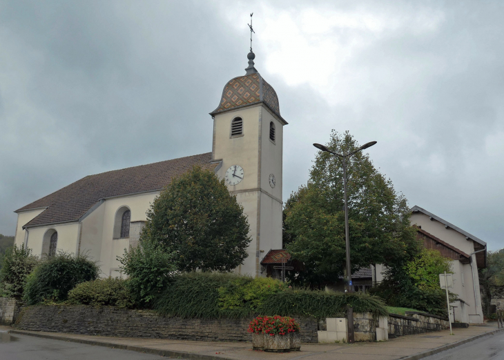 L'église - Pouligney-Lusans