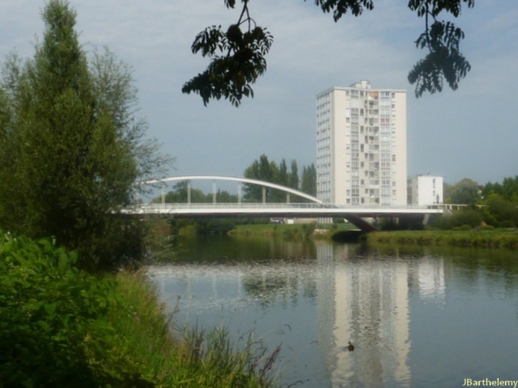 Le pont Jacques de la Bollardière - Valentigney