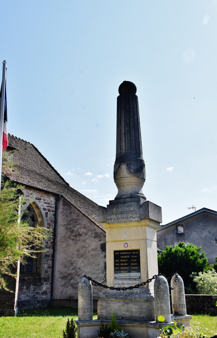 Monument-aux-Morts - Alaincourt