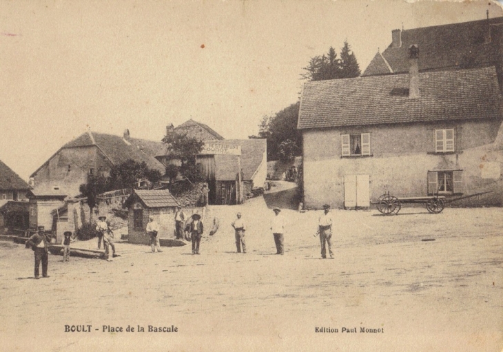 Boult 70190 Place de la Bascule avant 1914