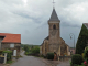 l'église dans le village