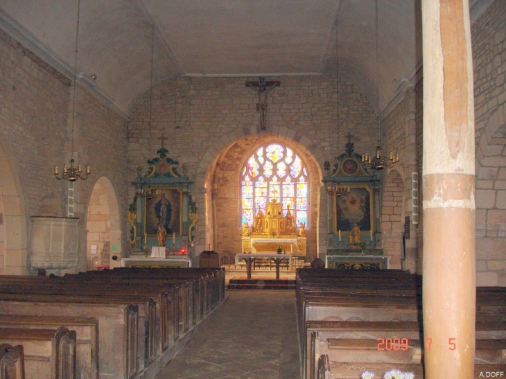 Intérieur de l'Eglise - Jonvelle