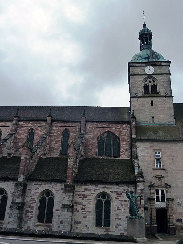 La basilique Saint Pierre - Luxeuil-les-Bains