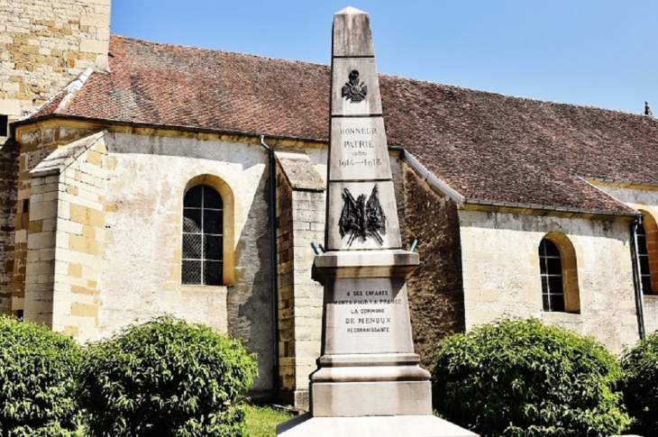Monument-aux-Morts - Menoux