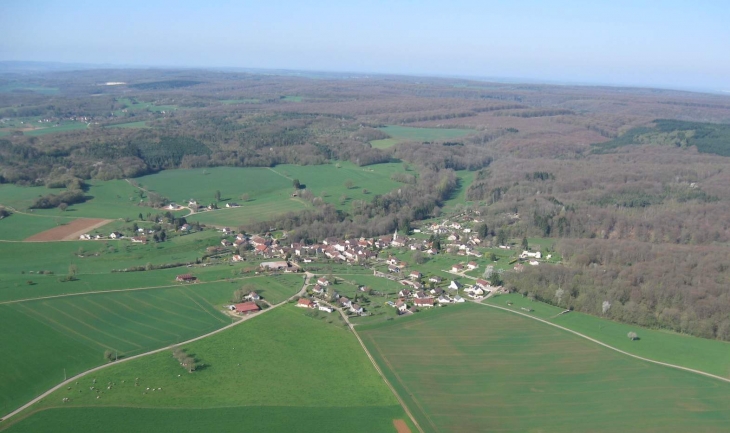 Photo aérienne - Montboillon