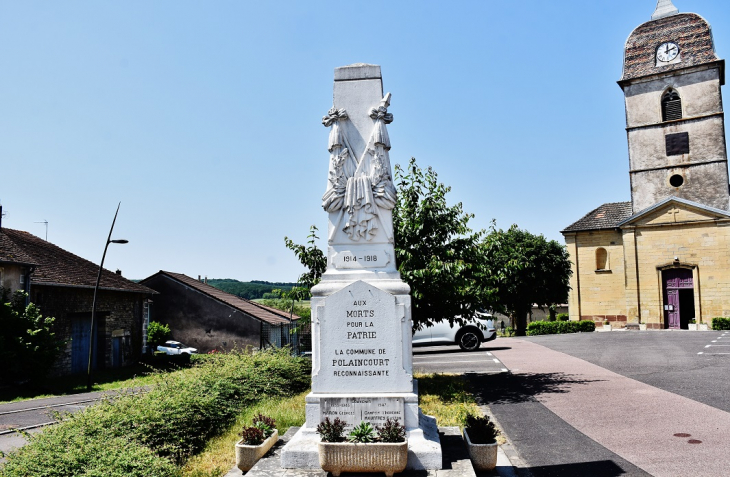 Monument-aux-Morts - Polaincourt-et-Clairefontaine