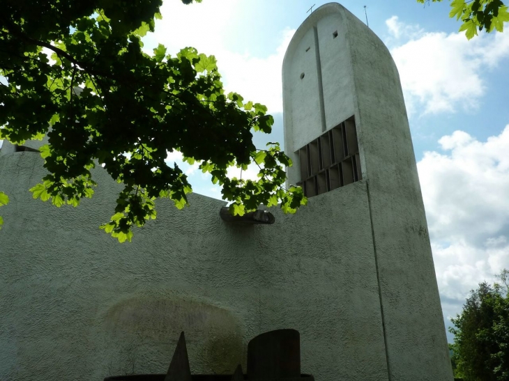 Clocher chapelle N.Dame du Haut - Ronchamp