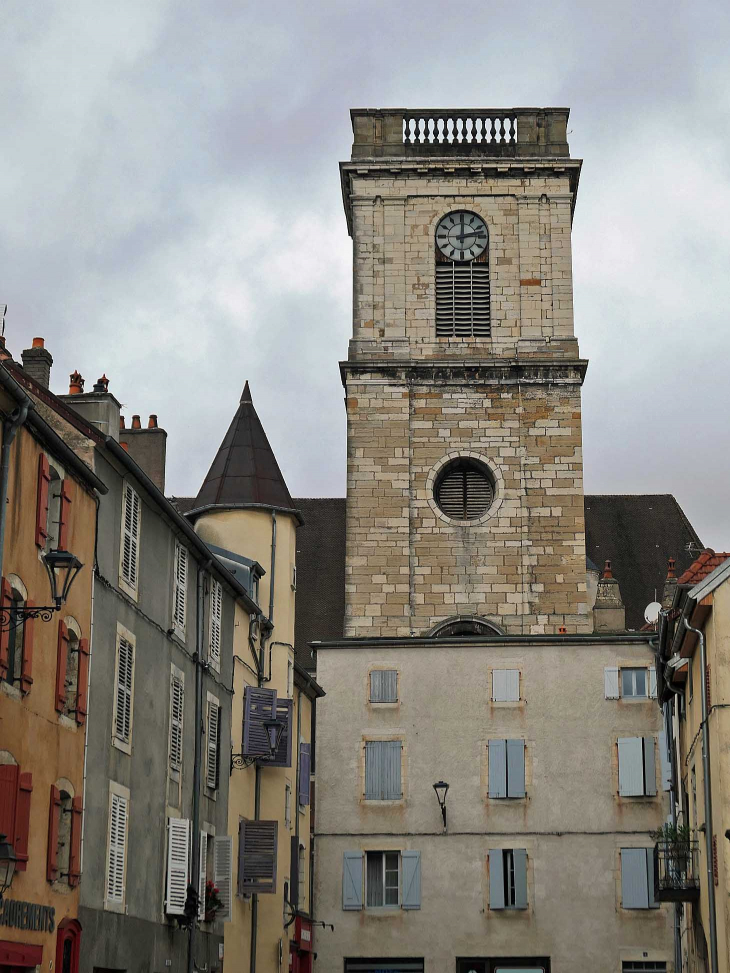 Le clocher de l'église Saint Georges - Vesoul