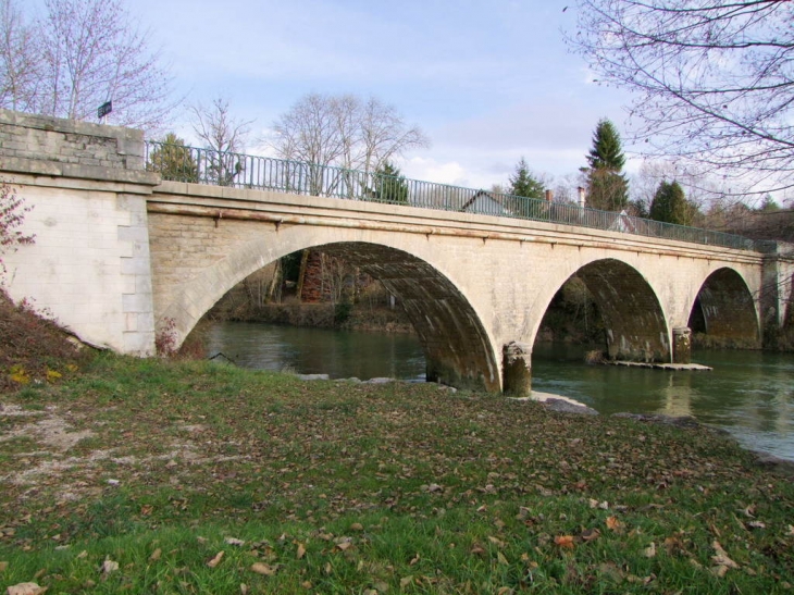 Pont sur l'ain à Chatillon - Châtillon
