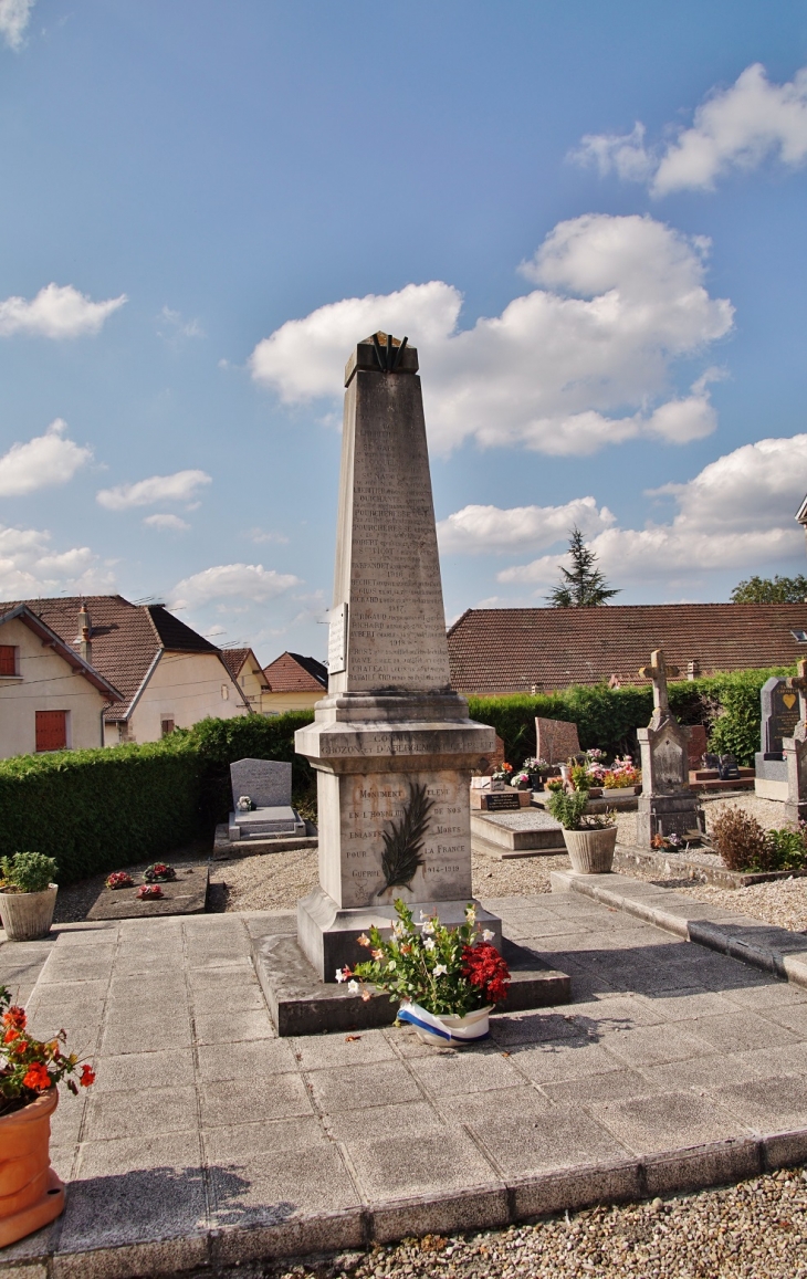 Monument-aux-Morts - Grozon