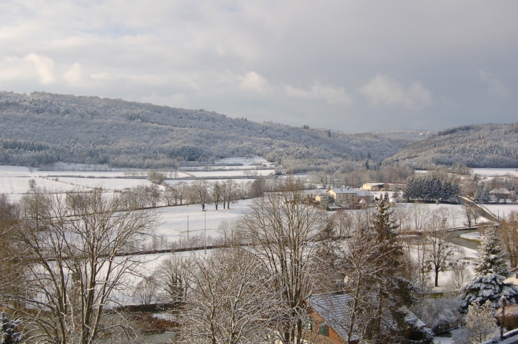 La grange bérard sous la neige - Saint-Julien