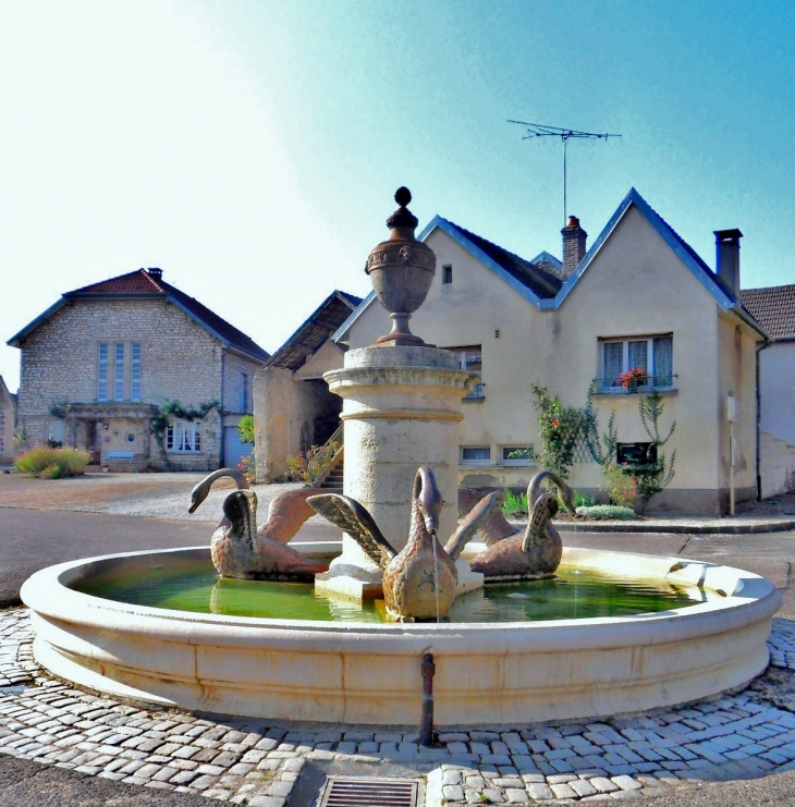 Fontaine aux cygnes.2. - Thervay