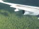 Forêt guyanaise vue du ciel 