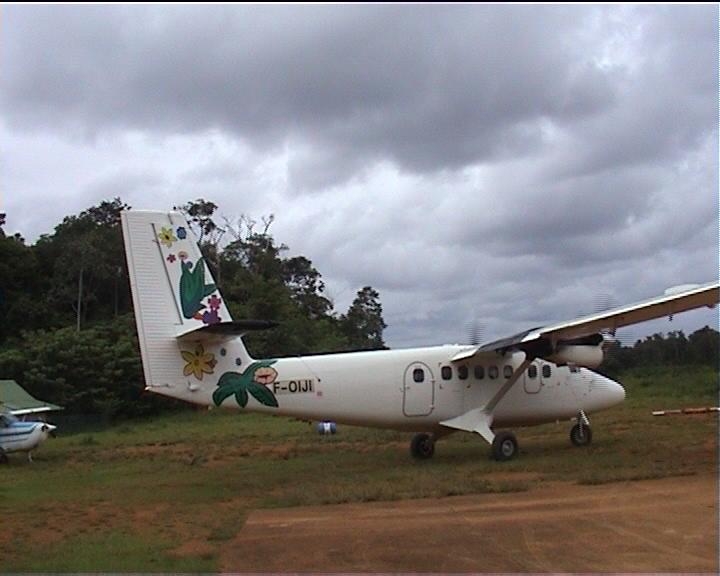 Air Guyane pour le trajet Cayenne-Saül