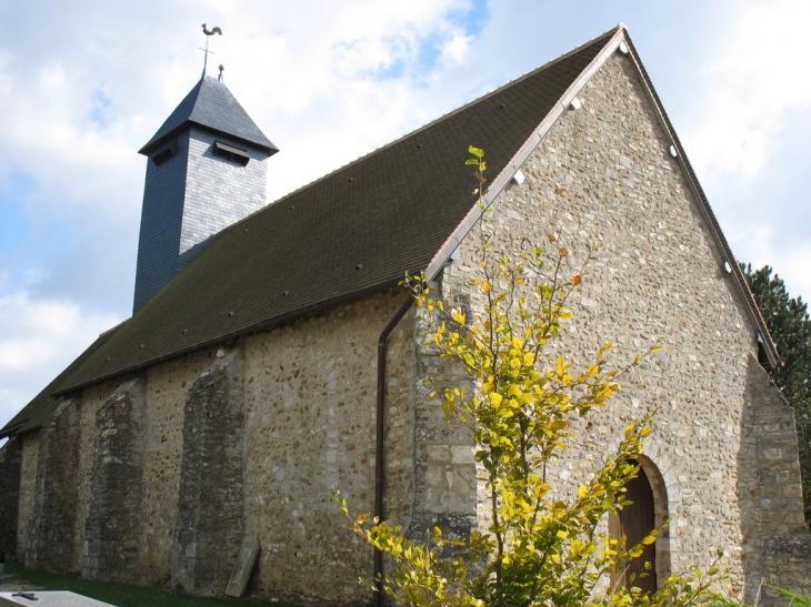 Eglise Notre-Dame (côté nord) - Aigleville