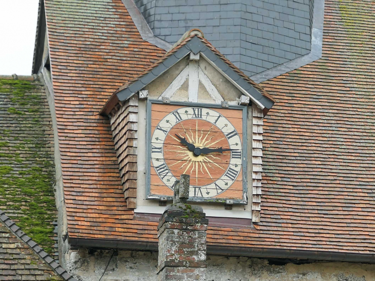 L'horloge de l'église - Bazincourt-sur-Epte