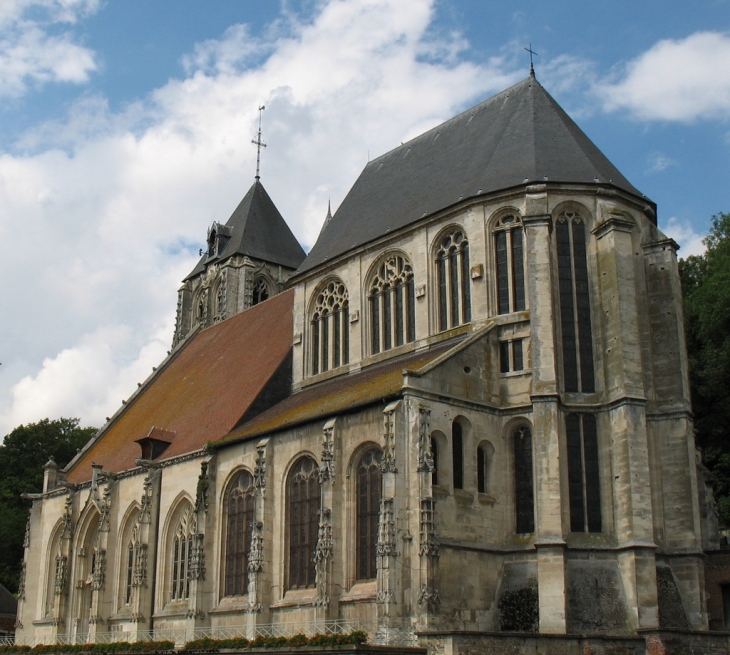 Chevet de l'église - Beaumont-le-Roger