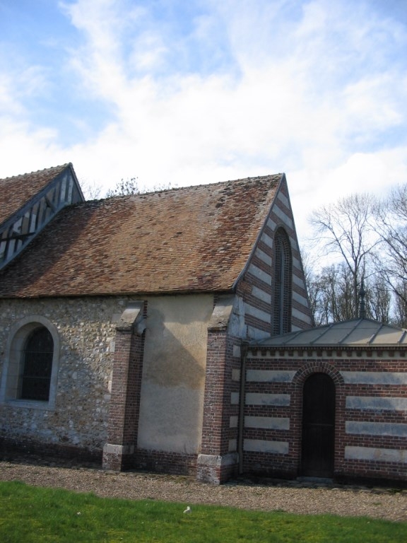 Chevet église St Pierre - Bérengeville-la-Campagne