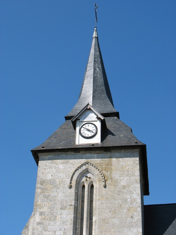 Tour-clocher de l'église - Bray