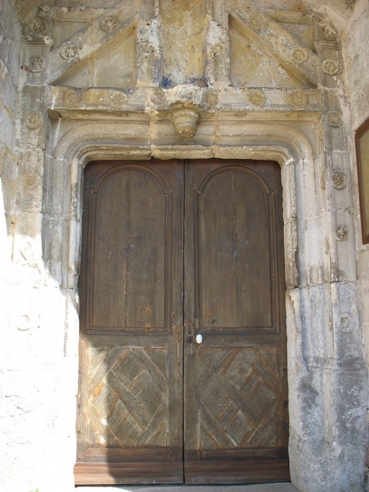 Portail de l'église Notre-Dame - Bray