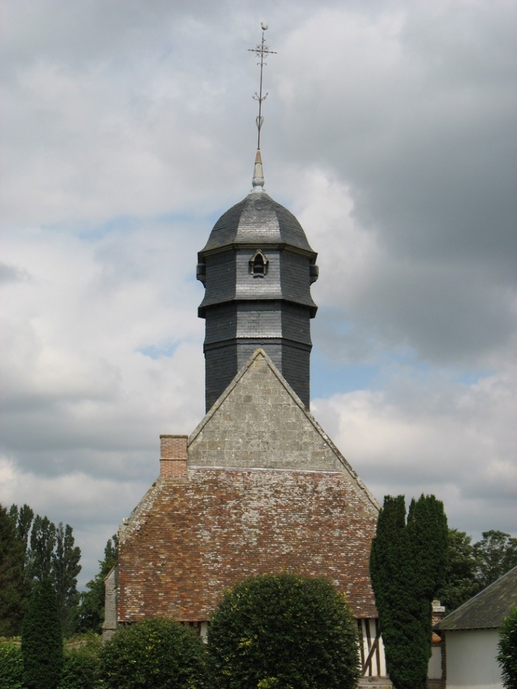 Clocher, porche avec cheminée - Brétigny