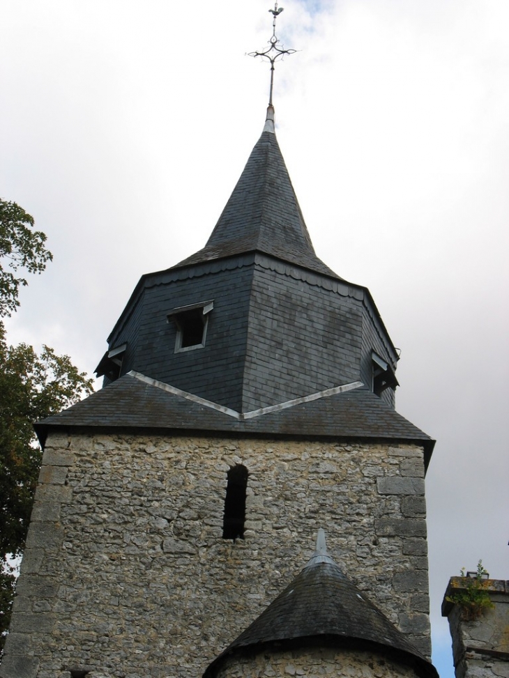 Tour du clocher roman de l'église Saint-Martin - Breuilpont