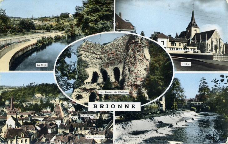 Carte postale de 1963 - Brionne