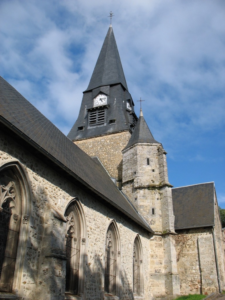 Clocher de l'église Sainte-Croix - Cormeilles