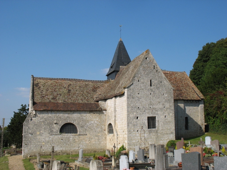 Eglise Saint-Georges de Fiquefleur - Fiquefleur-Équainville