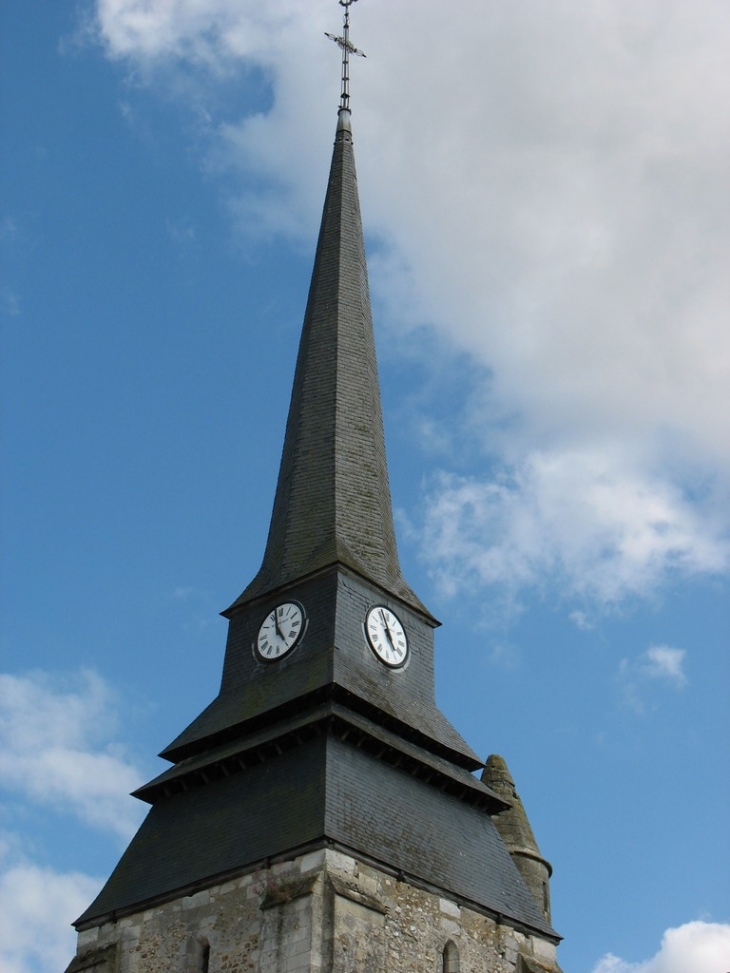 Clocher de l'église Saint-Ouen - Harcourt