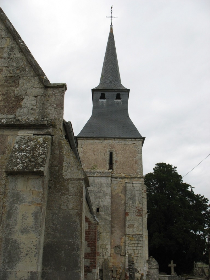 Tour du clocher XIIIe siècle - Hecmanville