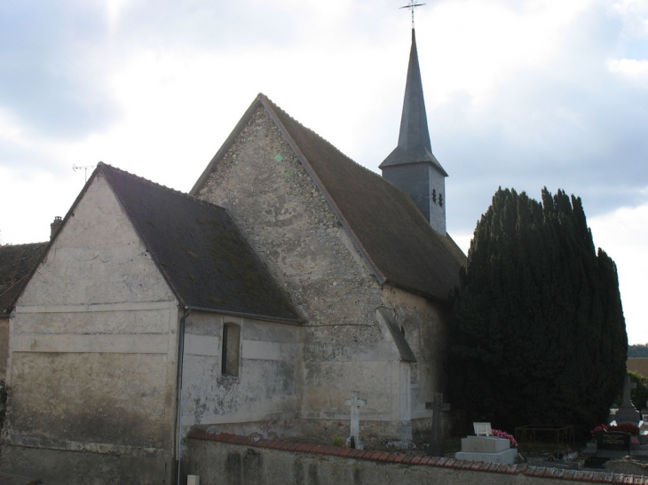 Eglise Saint-Taurin (Le chevet) - Hécourt