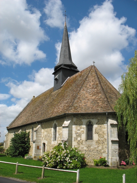 Photo à Irreville (27930) : église Sainte-Colombe ...
