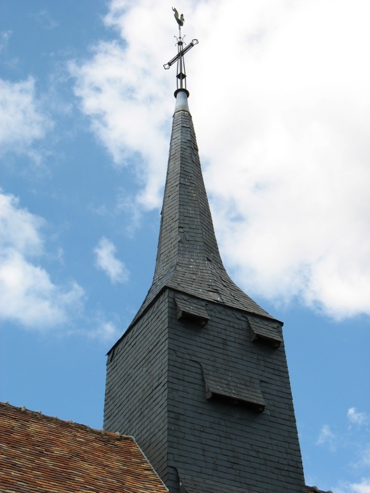 Clocher de l'église Saint-Nicolas - La Haye-de-Calleville