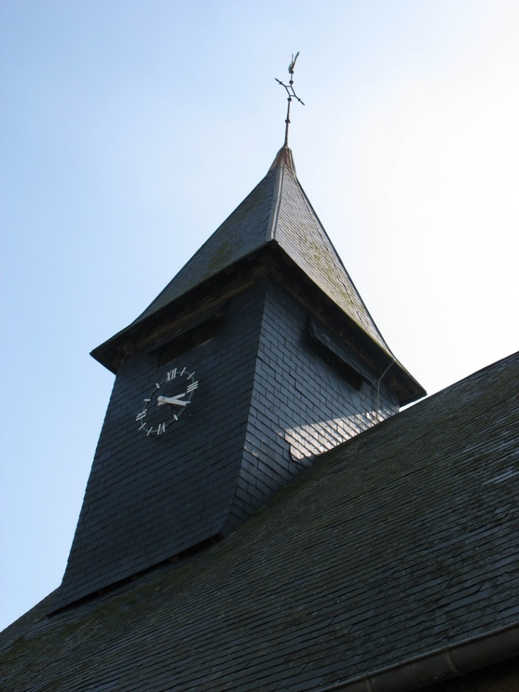 Eglise Notre-Dame (le clocher) - Le Bois-Hellain