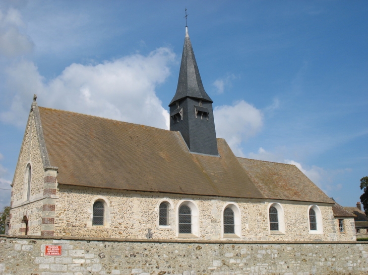 Eglise Saint-Etienne du Plessis - Le Plessis-Hébert