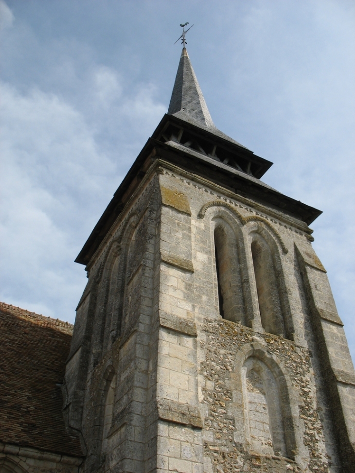 Tour-clocher de l'église Saint-André XIIIe - Le Plessis-Sainte-Opportune