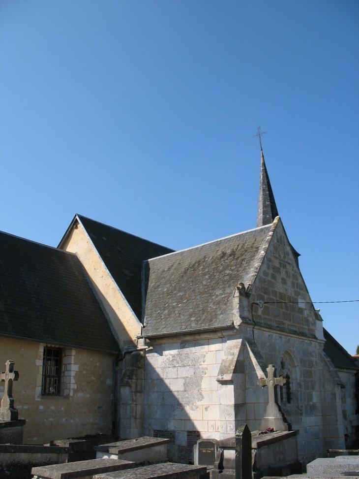 Chevet et transept - Le Tilleul-Lambert