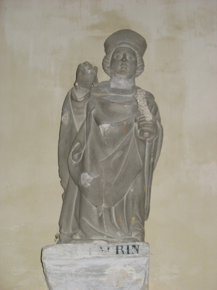 Statue de Saint-Taurin (1er évêque d'Evreux) - Menneval