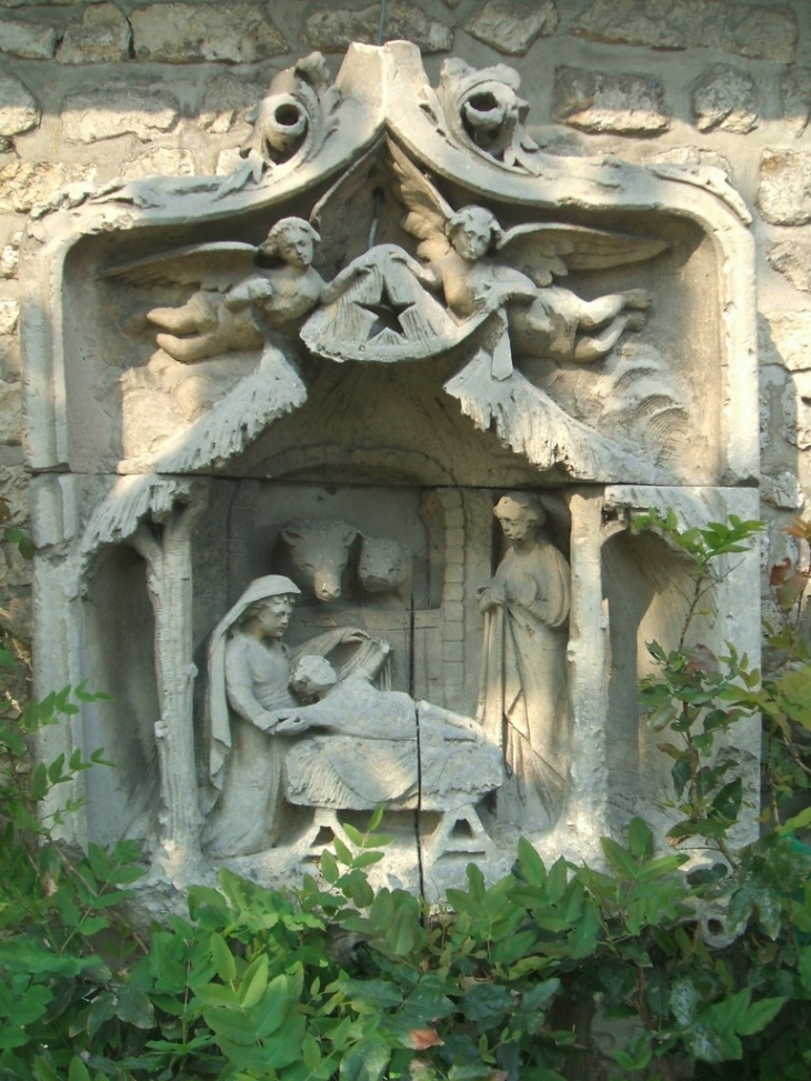 Nativité près du presbytère - Pont-de-l'Arche
