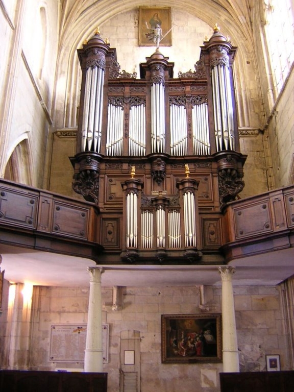 N.Dame des Arts  - Buffet d'orgues - Pont-de-l'Arche