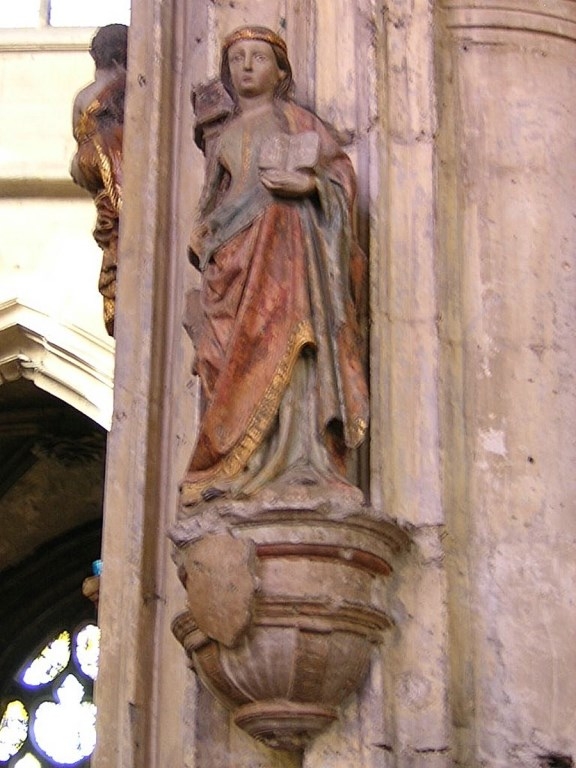 Statue  XIII ème - Pont-de-l'Arche