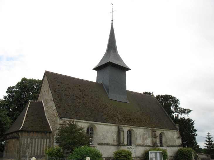 Eglise Saint-Aubin de La Puthenaye - Romilly-la-Puthenaye