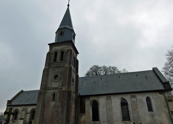 L'église - Saint-Aubin-de-Scellon