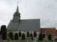 Eglise Saint-Aubin vue du Cimetière