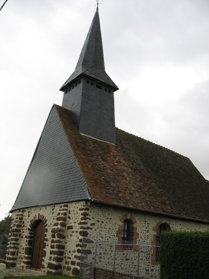Façade de l'église - Saint-Laurent-du-Tencement
