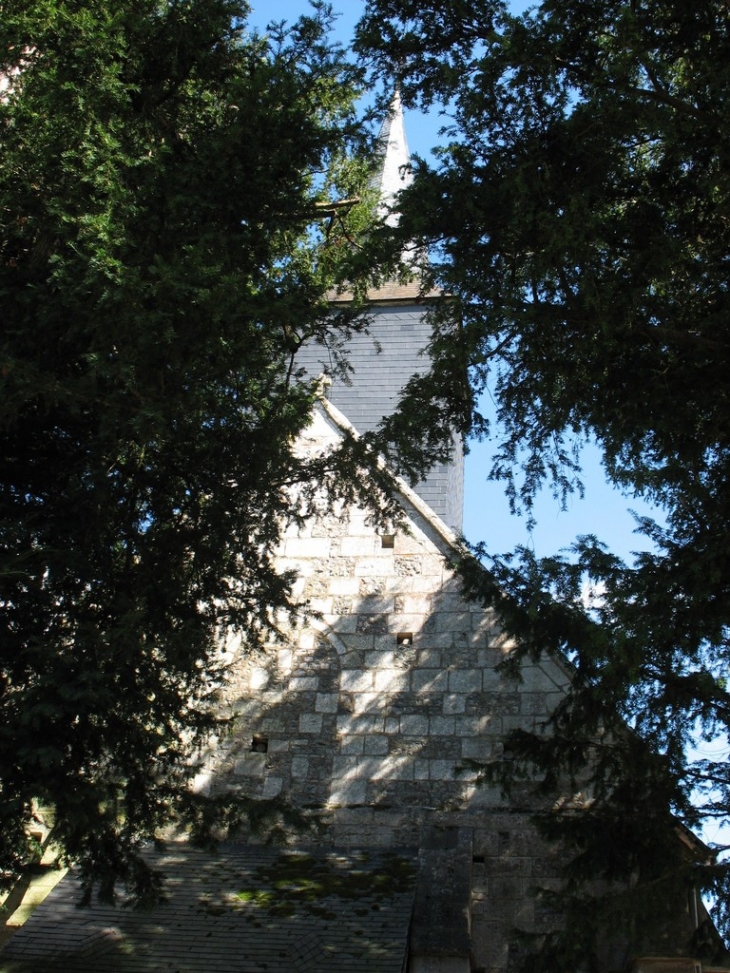 Façade de l'église - Saint-Martin-Saint-Firmin