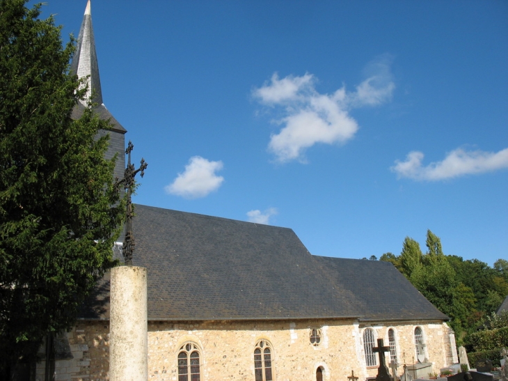 Côté sud de l'église Saint-Martin - Saint-Martin-Saint-Firmin